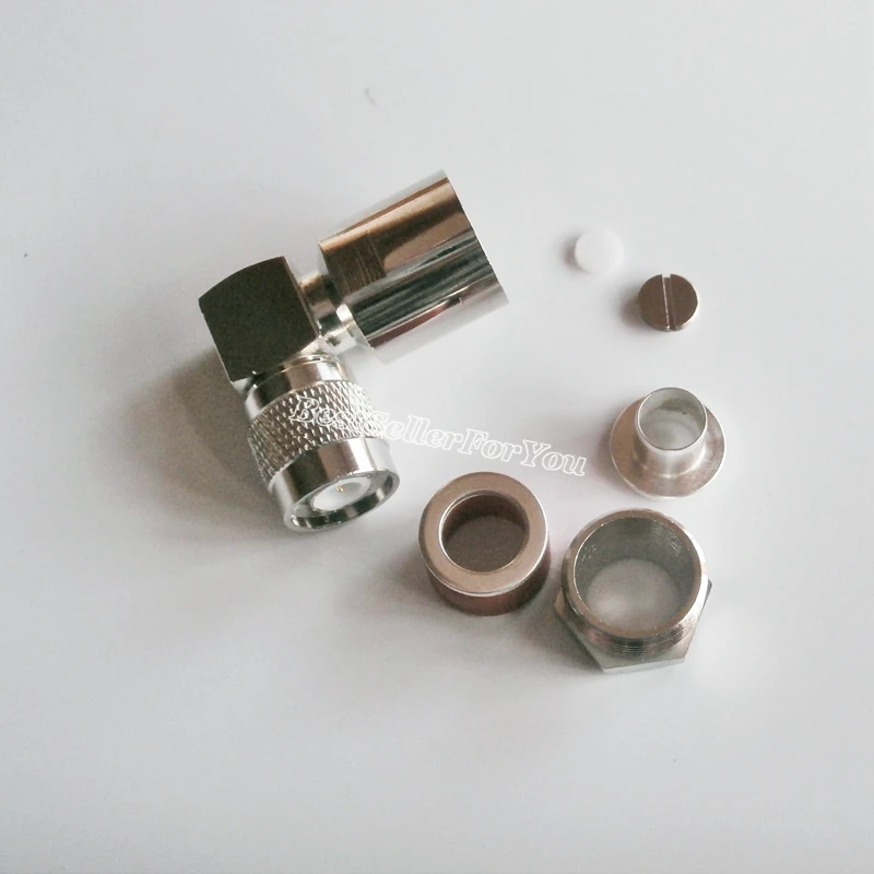 Коаксиальный Штекерный зажим TNC RG8 LMR400 RG213 RG165 прямоугольный разъем 1 шт. |