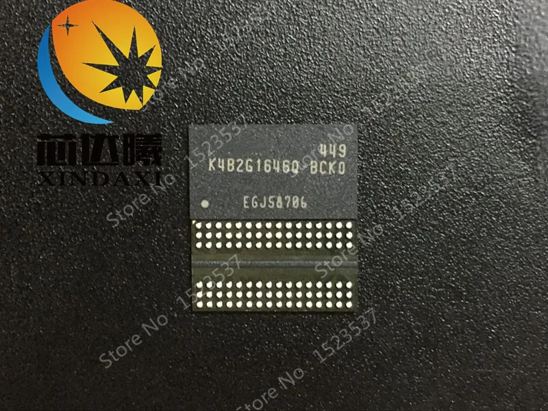 1 шт./лот K4B2G1646Q-BCK0 K4B4G1646D-BCMA K4B4G1646Q-HYK0 K4B8G3346B-MCK0 K3QF2F20DM-EGCC K4D263238G-GC36 K4D26323QG-GC2A |