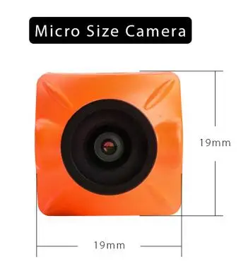 Мини-камера RunCam Split Mini FOV 130 градусов 1080P/60fps WDR с низкой задержкой для фотоаппарата |