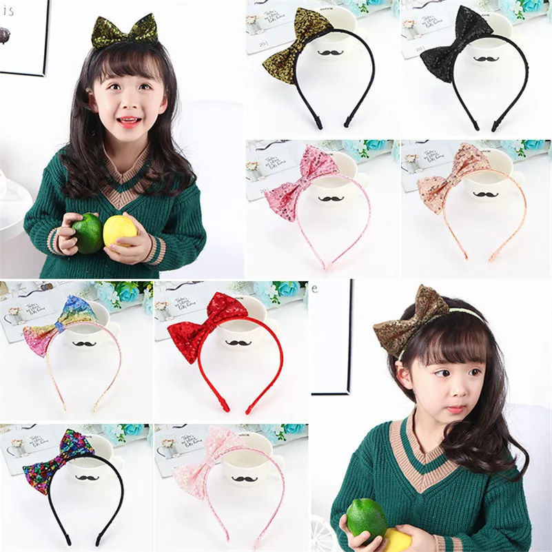 Новый корейский Детские волосы для девочек аксессуары милый мультфильм блесток