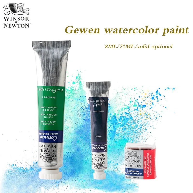 Краска для акварели Winsor &amp Newton краска 21 мл однотонная прозрачная гуашевая
