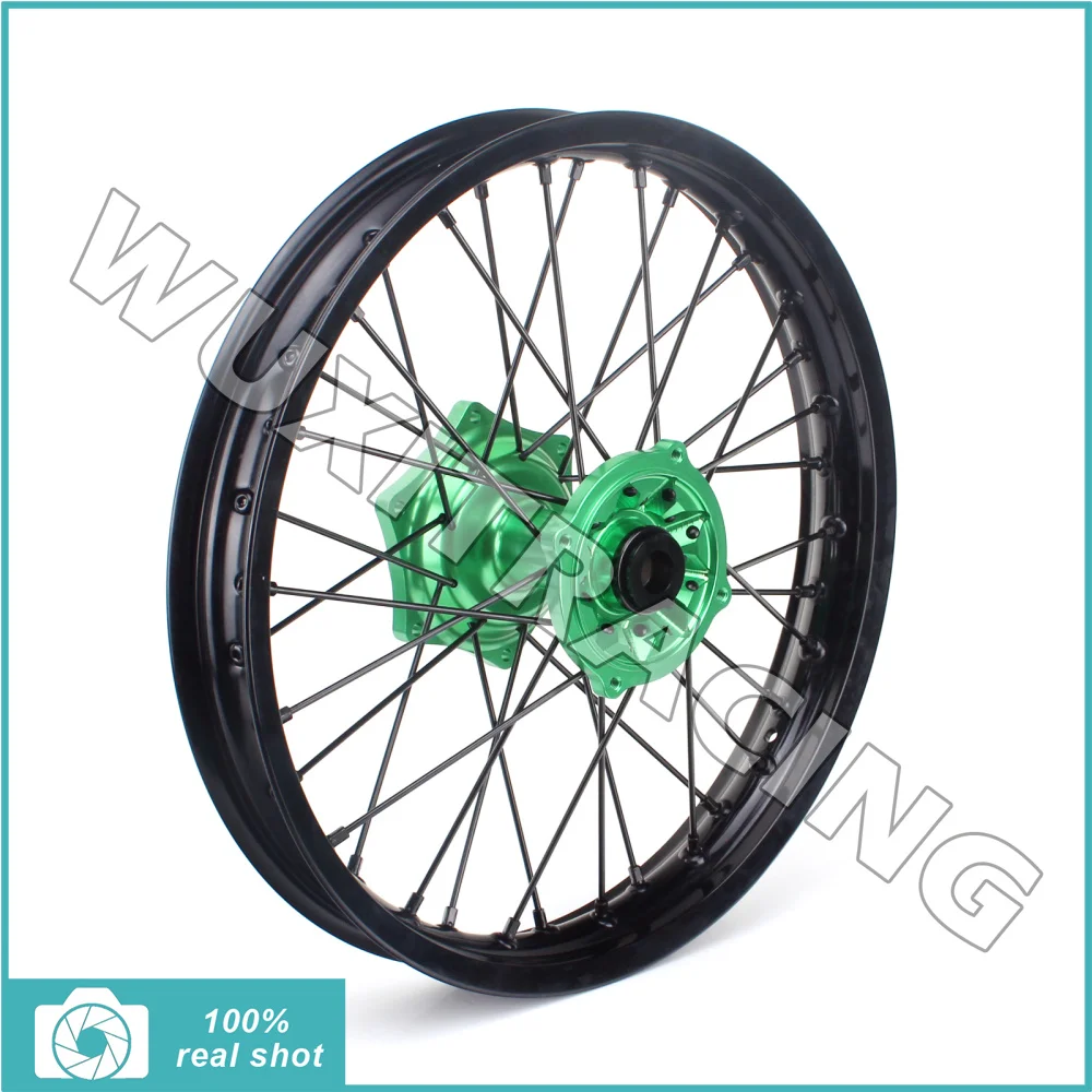 18 "супермото MX Мотокросс полный задний обод колеса концентратора для Kawasaki KX125