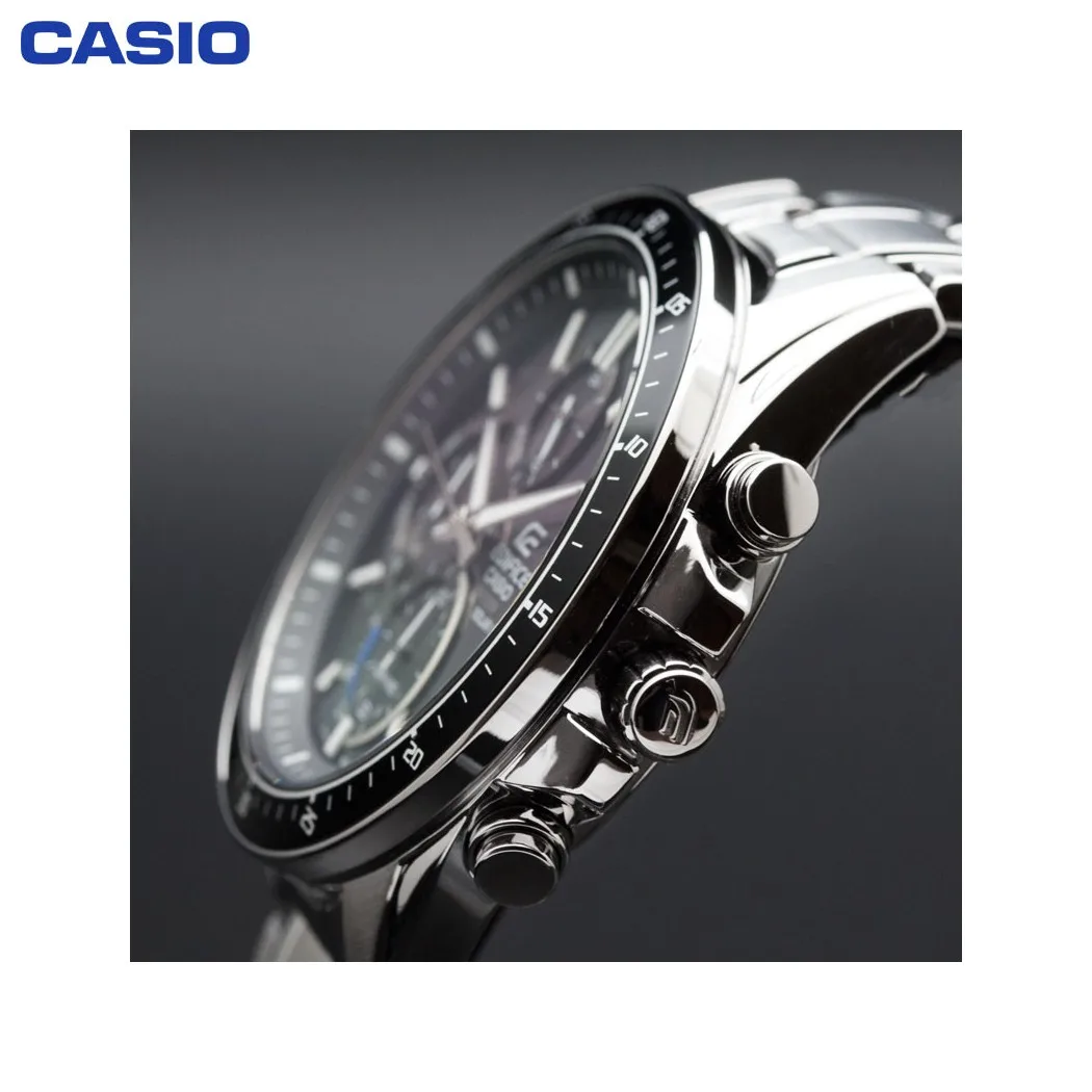 Наручные часы Casio EFS S510D 1A мужские с кварцевым хронографом на браслете|Мужские