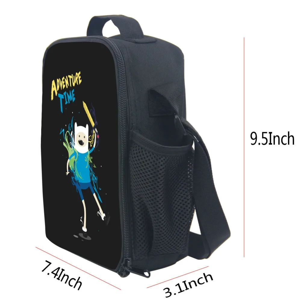 Сумка для ланча Adventure Time женская детская сумка корма кулер Ланч бокс|cooler lunch box|lunch