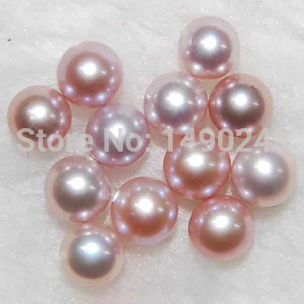 20 Pcs 6-7mm AA+ Natural Lavender Party Gift Love Wish Pearl Colored Oyster Pearls