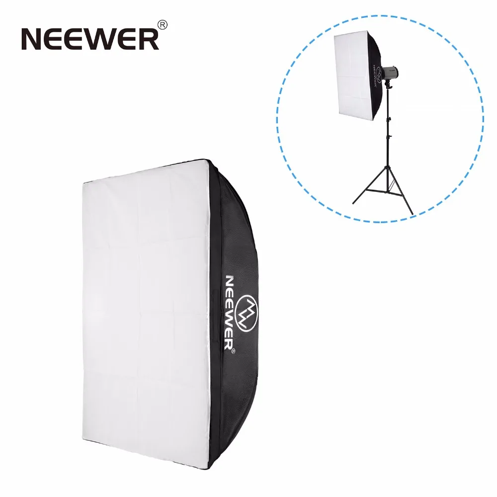 Neewer 20x28 &quot/50x70 см квадратный фотосветильник палатка фотобокс софтбокс для Godox 300DI