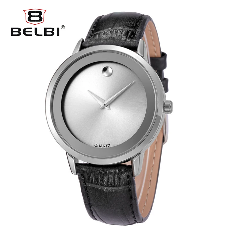 Простой belbi Для мужчин часы Relojes HOMBRE Бизнес Часы uartz Relogio masculino Наручные
