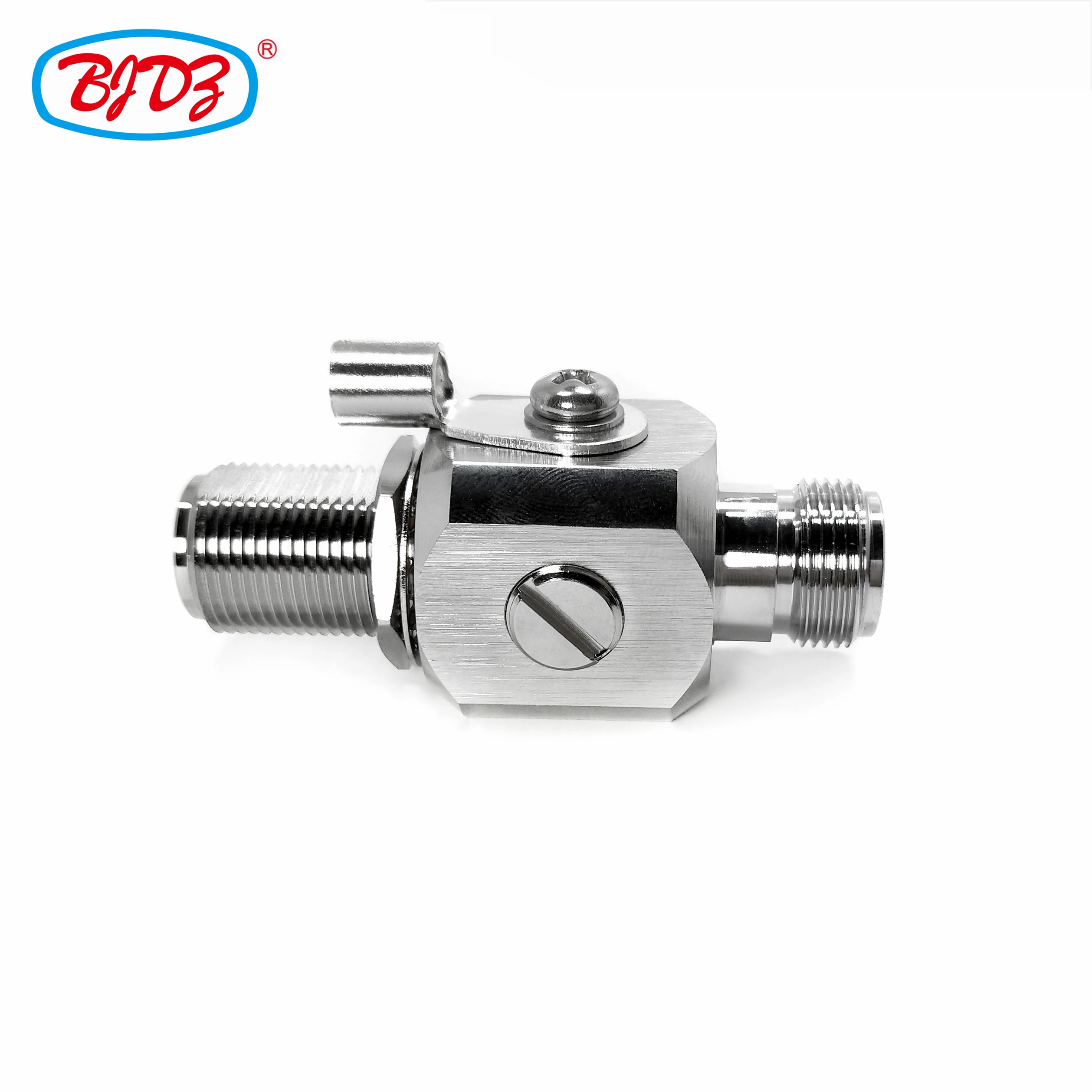 

Free Shipping 1PC 0-3G N Female/Jack to N Female/Jack Bulkhead RF Surge Arrester Protector Suppressor Lightning Protection