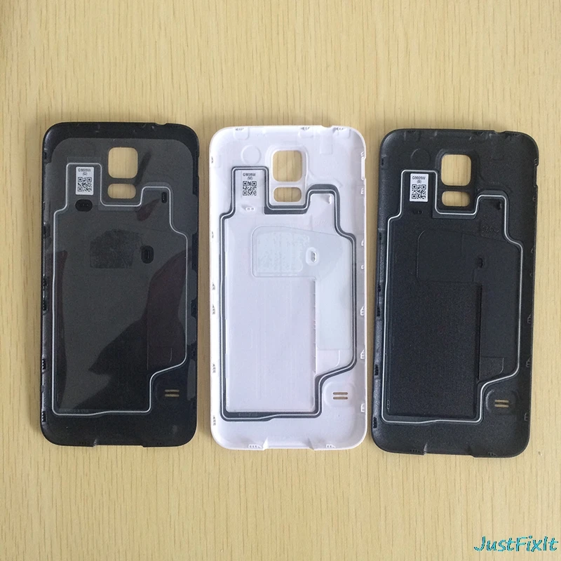 Для SAMSUNG Galaxy S5 Neo G903 G903F G903W Задняя крышка батареи Дверь стеклянная Корпус чехол