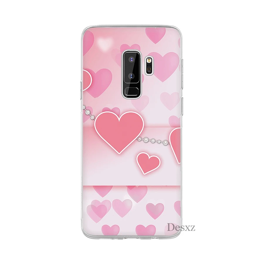 Чехол Desxz Love Heart для Samsung Galaxy S3 S4 S5 S6 S7 Edge S8 S9 S10 Plus S10e | Мобильные телефоны и