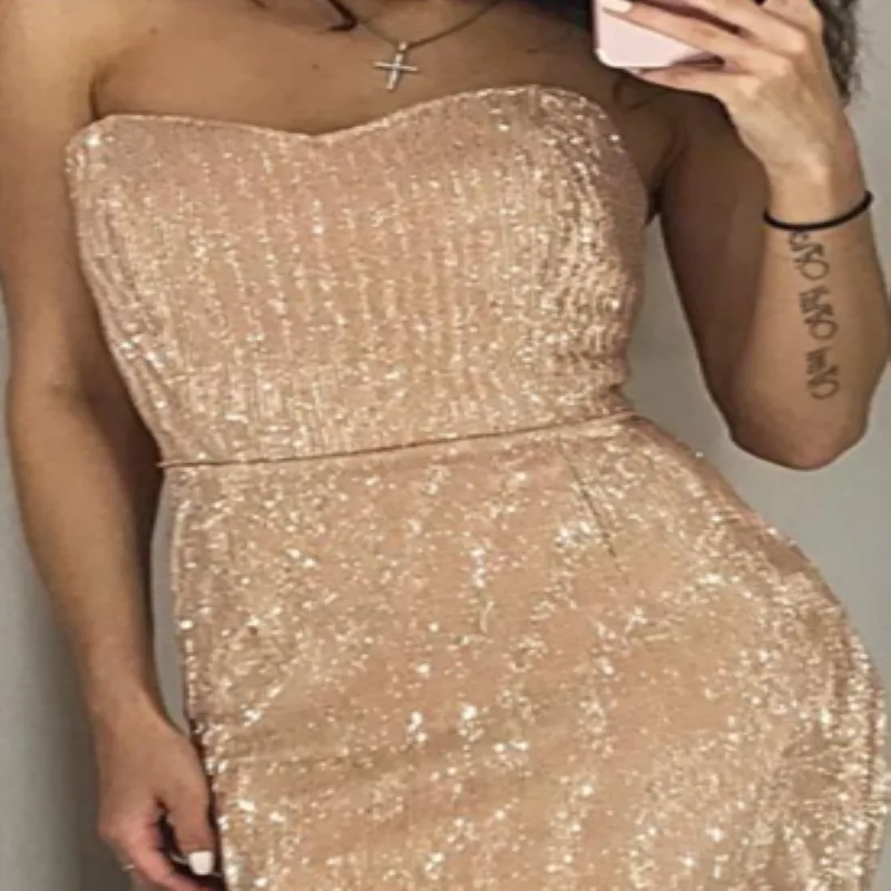NuoJin сексуальное платье с бретелькой на шее женское платье-спагетти Vestidos