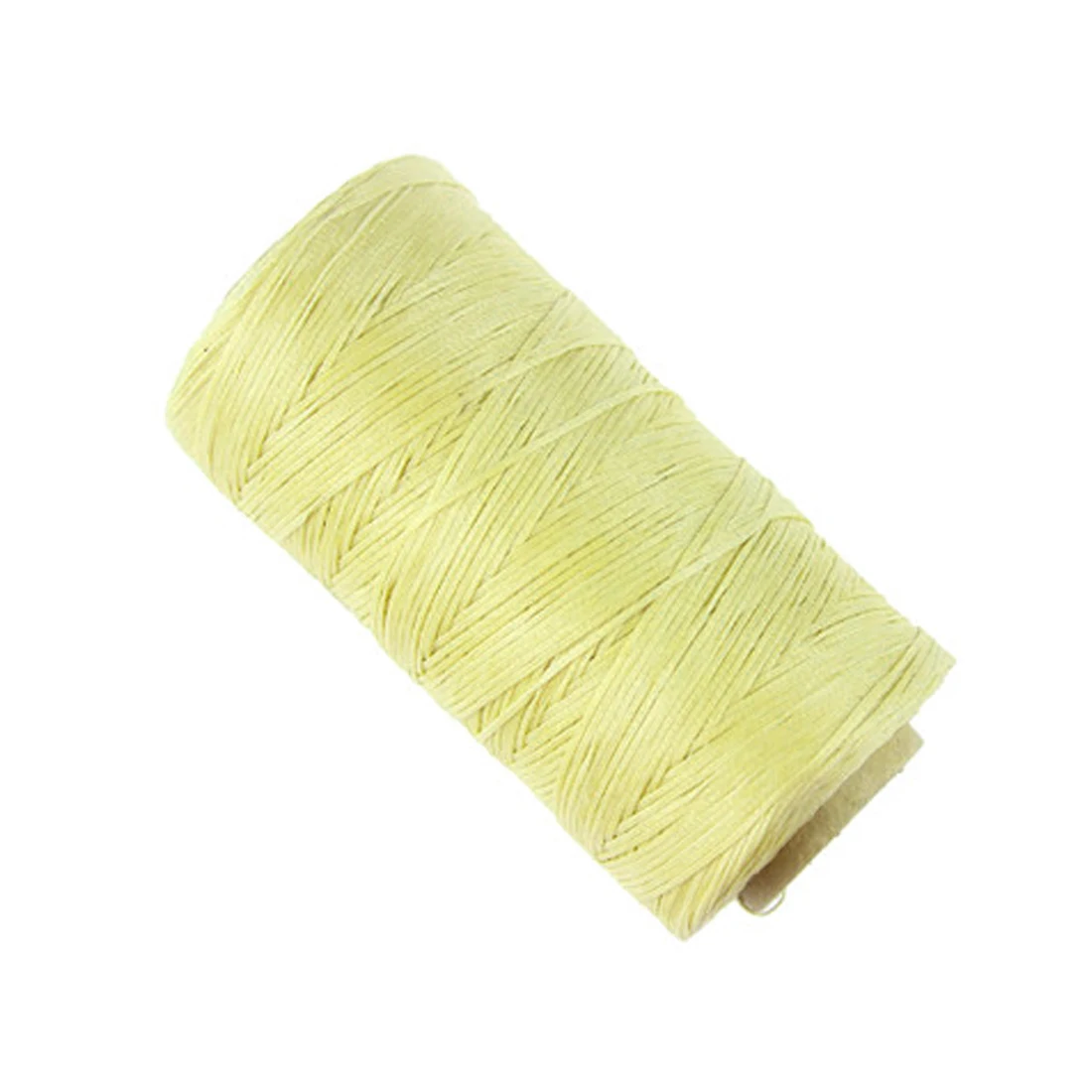 Light Yellow 50 м/рулон прочный 1 мм кожаный вощеный шнур для DIY инструмент для рукоделия ручная строчка плоская Вощеная швейная линия - Цвет: Light Yellow