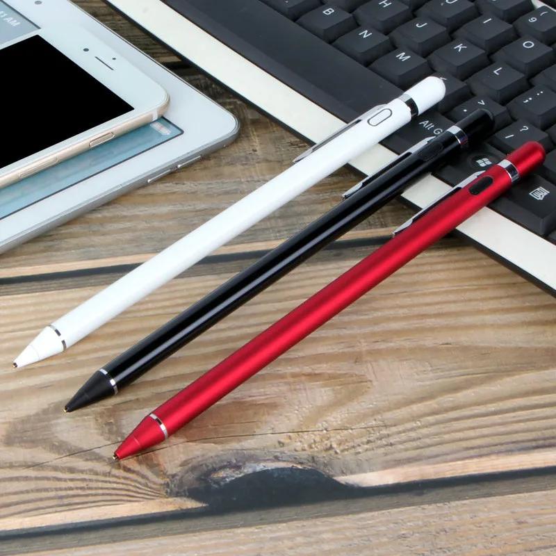 universal Active Stylus pen capacitive touch screen for apple pencil Touch Pen tablet draw iPad iPhone Android|Стилусы для