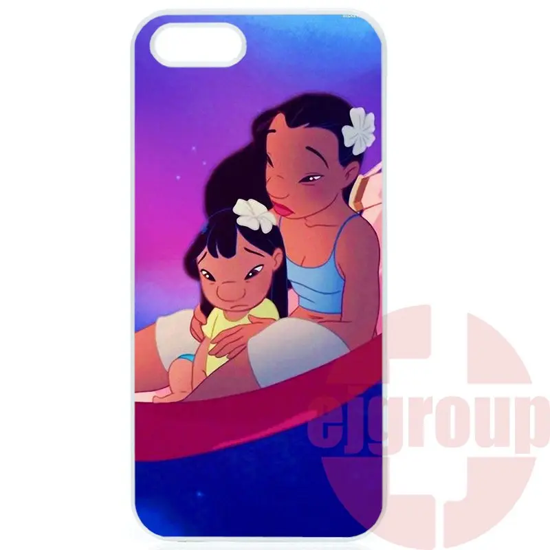 anied lilo and stitch Cell Cover Case For Apple iPhone 4 4S 5 5C SE 6 6S 7 7S Plus 4.7 5.5 iPod Touch |