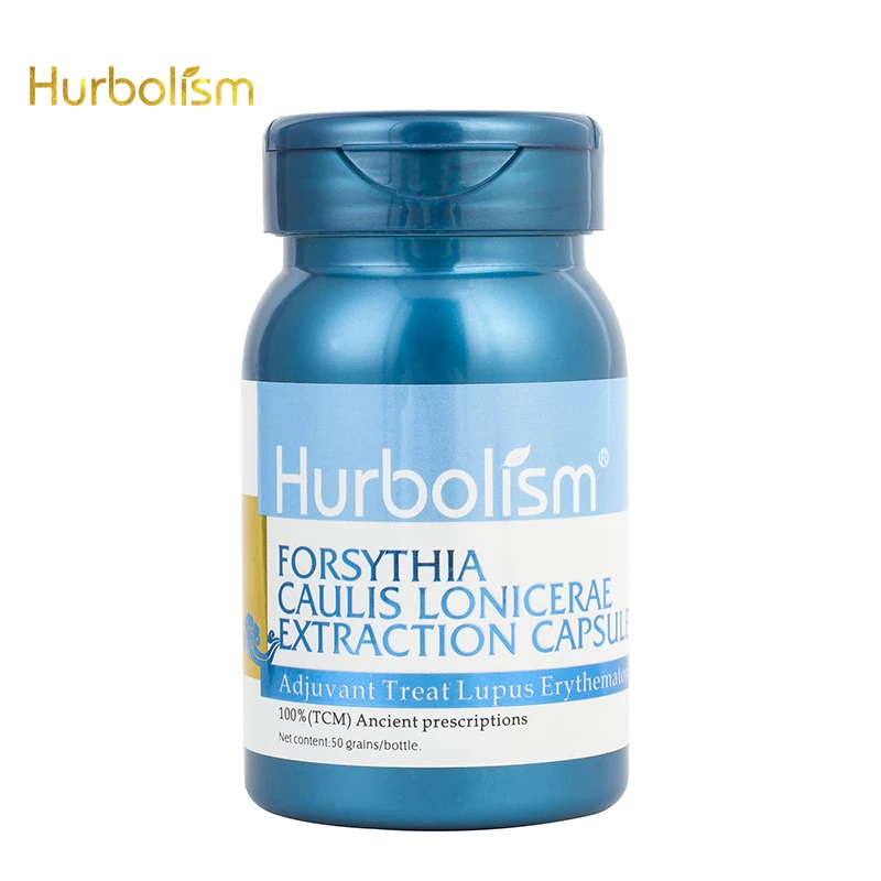 

Hurbolism Forsythia Caulis Lonicerae Extraction Capsule, Adjuvant Treat Lupus Erythematosus, Plants Extract, 50pcs.