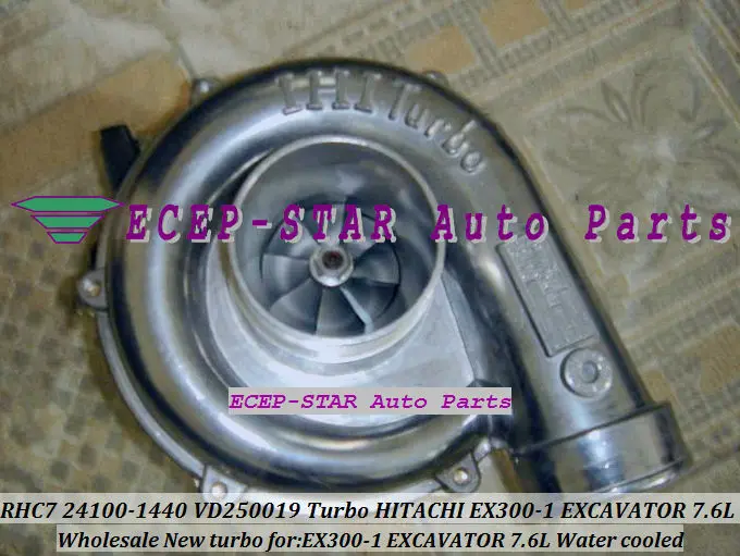 Новинка 100% турбокомпрессор с прокладками RHC7 24100 1440 VD250019 подходит для экскаватора