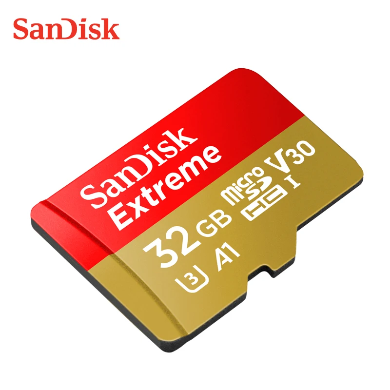 Карта памяти Micro SD SanDisk 16 ГБ 32 64 128 256 400 512 MicroSD U3 A2 V30 TF карта памяти|Карты памяти| |