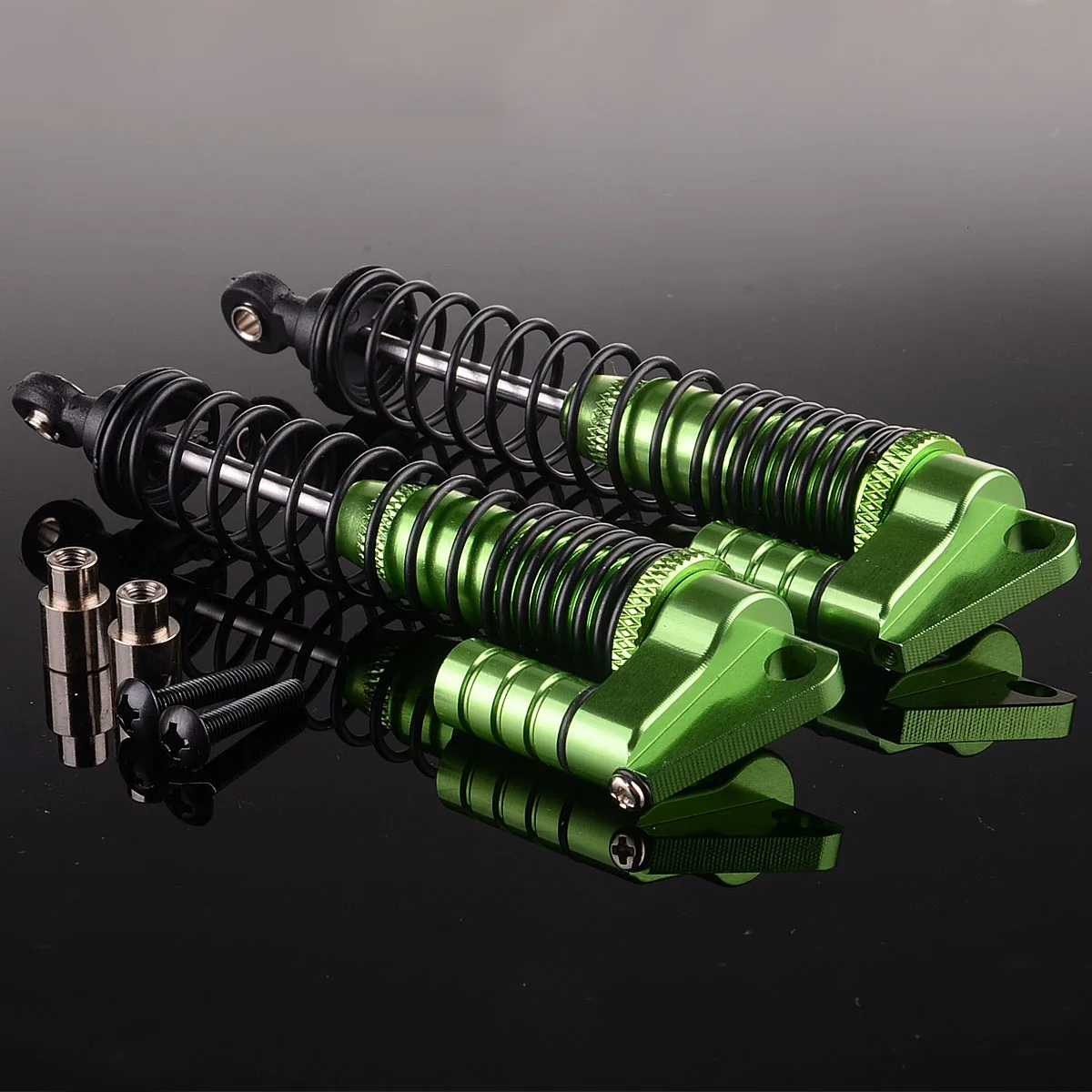 2P RC алюминиевая двойная подвеска регулируемые удары Piggyback 105 мм золото 108004 |