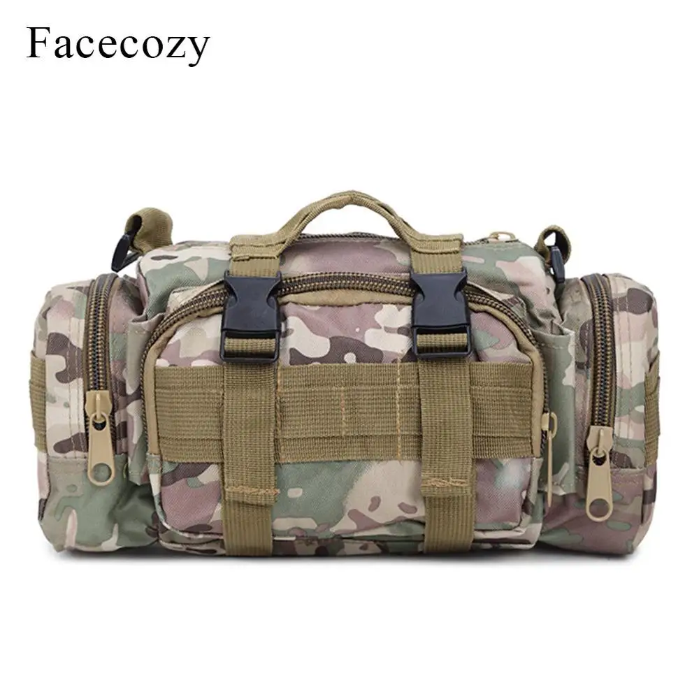 CP Camouflage Onecozy унисекс тактическая Дорожная сумка на плечо для камеры поясные сумки сумка 3 в 1 многофункциональные уличные спортивные рюкзаки рюкзак - Цвет: CP Camouflage