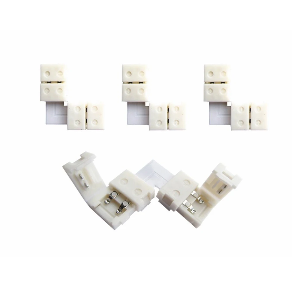 10pcs/lot 8mm 2pin PCB board connector For 3528 single color LED strip free shipping | Обустройство дома