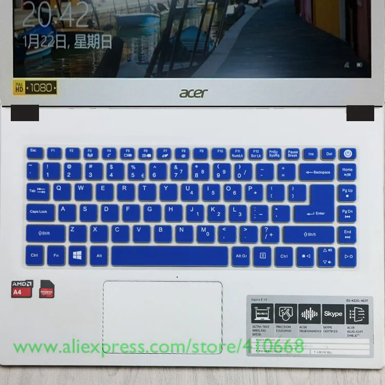14 дюйм чехол для клавиатуры защитная пленка Acer Aspire 3 A314-31 ES1-433G A314 E1-410/422/432/470/472 ES1-411
