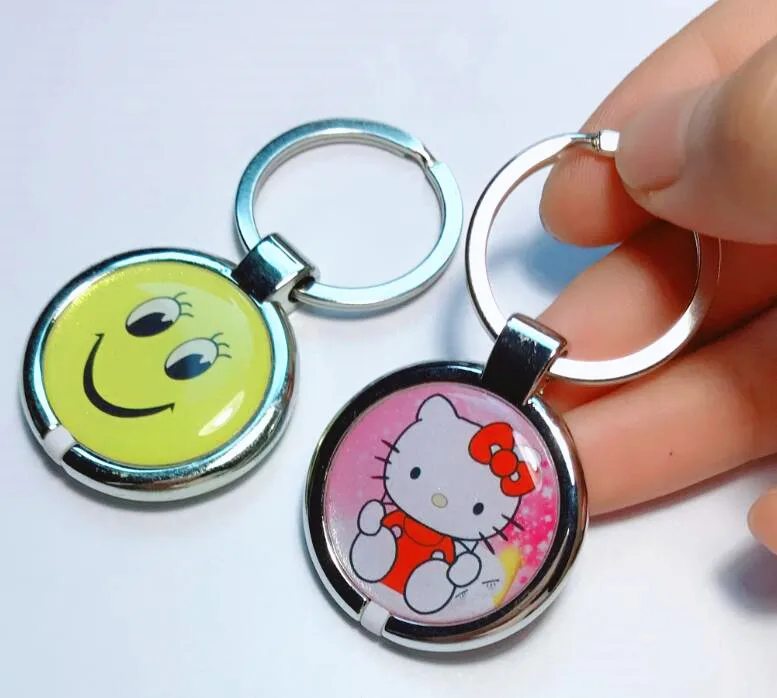 1pc Kcat 1pc smile 2 шт. 125 кГц RFID записываемая бирка брелок жетон T5577 EM4305 близость перезапись EM ID карта доступа дубликат клон - Цвет: 1pc Kcat 1pc smile