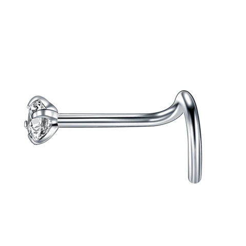 Стальные кольца для пирсинга носа SWANJO