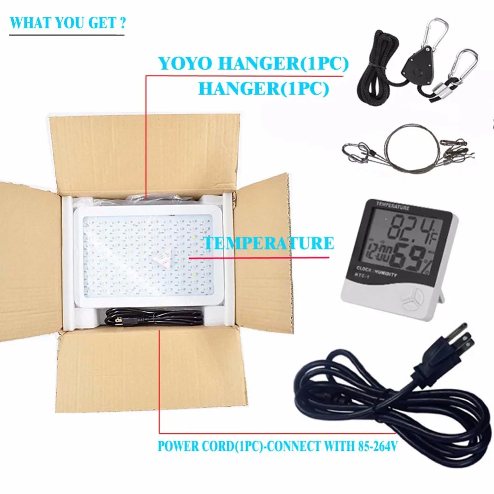 Полный спектр 1000W LED Grow Light для комнатных теплиц Tent растения Led Light|Промышленные