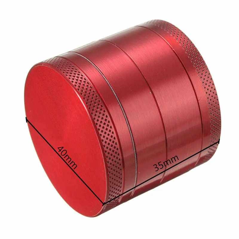 Новый 4 Слои сломанной курить Точильщик металлический измельчитель для табака