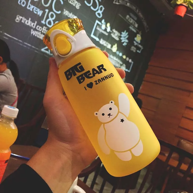 350/480 мл мультяшная бутылка для воды My Bottle с веревкой туризма портативные споры