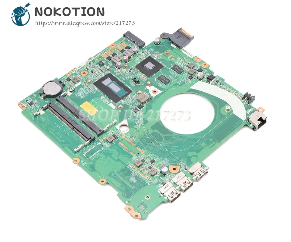 NOKOTION 782938-001 782938-501 Материнская плата для ноутбука hp Pavilion 15-P 15-P027TX основная плата DAY11AMB6E0 I5-5200U cpu 830M 2G