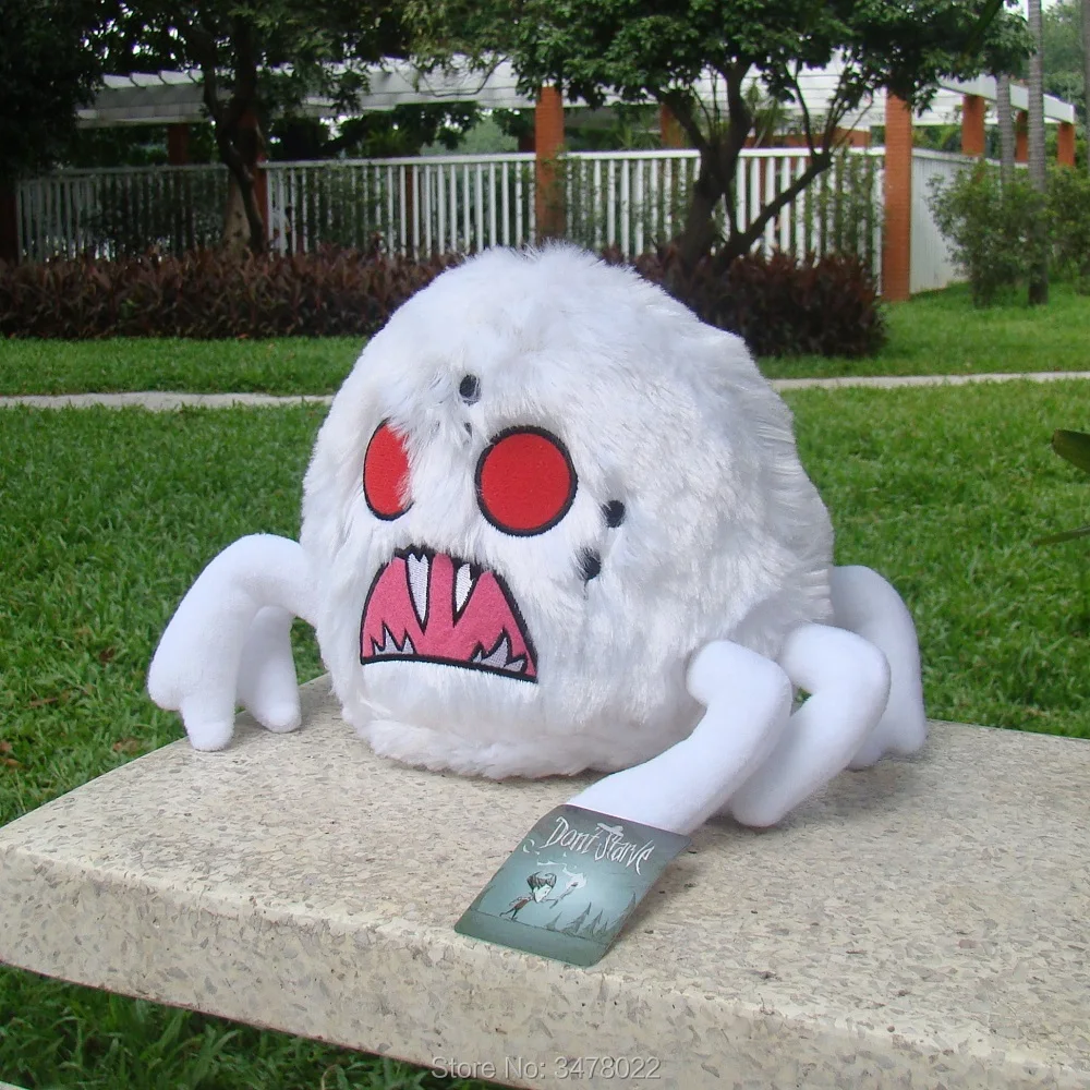 Juguete de peluche de Anime, mu&ntilde;eco de peluche de animales, Ara&ntilde;a, sombra, Reina, Webber-4