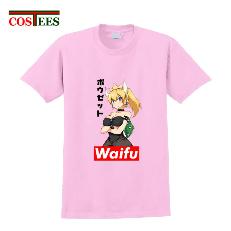 Популярный арт Waifu рубашка homme Сексуальная аниме Ahegao Футболка мужская camiseta