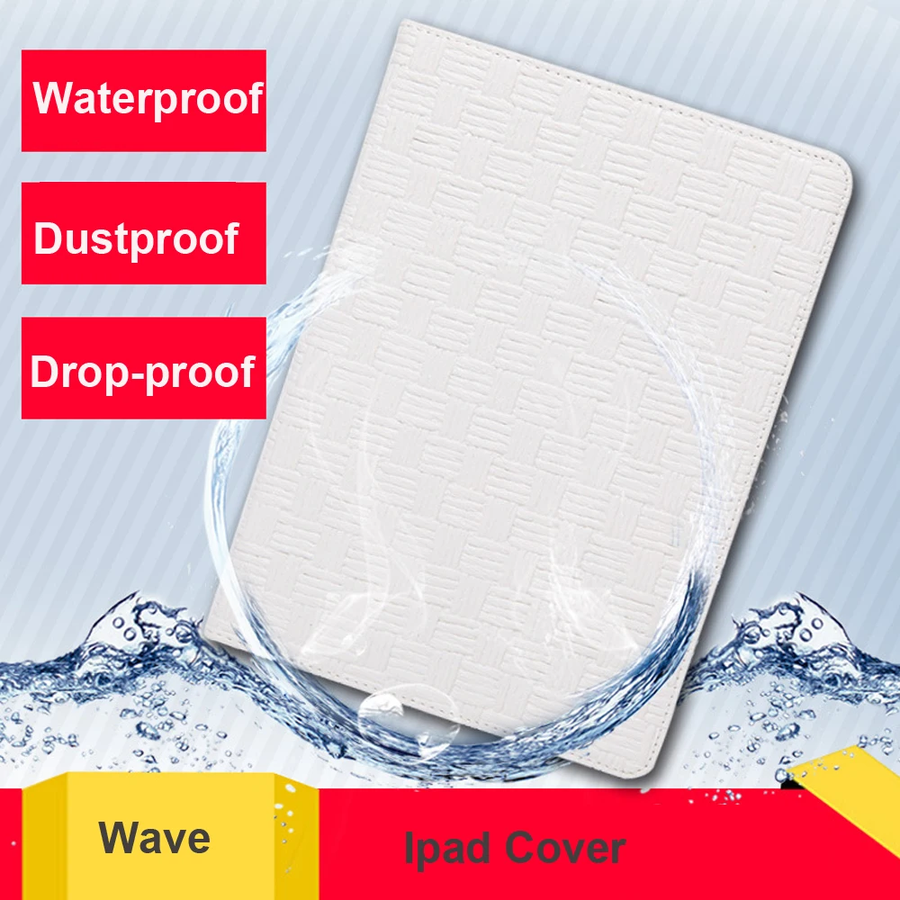 Waterproof Cover Case for Apple iPad Air 2 PU Flip Leather Ipad 6 Ultra Thin Tablet Shell | Компьютеры и офис