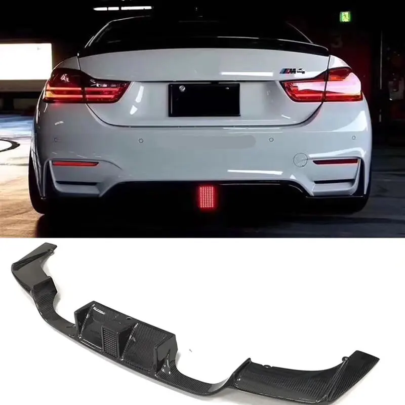 Горячее предложение F80 M3 F82 M4 фотовспышка из углеродного волокна для BMW 2014UP|rear bumper
