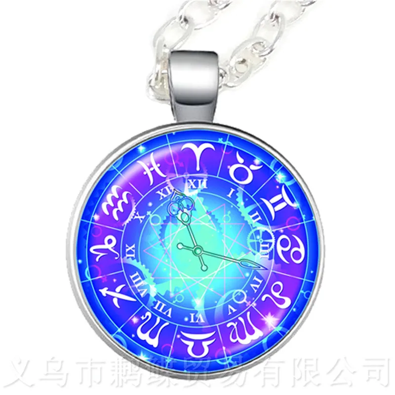 12 зодиакальное стекло кабошон Созвездие стеклянные купольные украшения