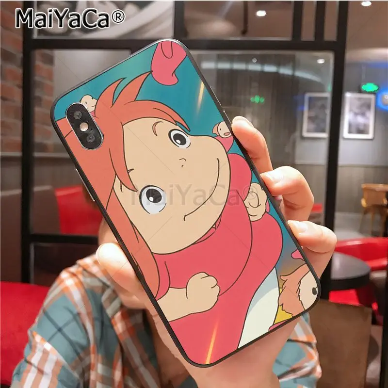 Чехол для телефона Ponyo iphone 11 12 Pro X XS XR MAX 7plus 6 6s 7 8 8Plus 5 12mini | Мобильные телефоны и