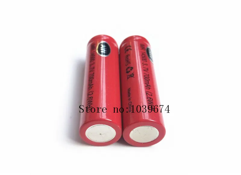 Литий ионный 14500 AA 700mah 3 7 V 2.6WH аккумуляторные батареи для Мощность банка (с плоским