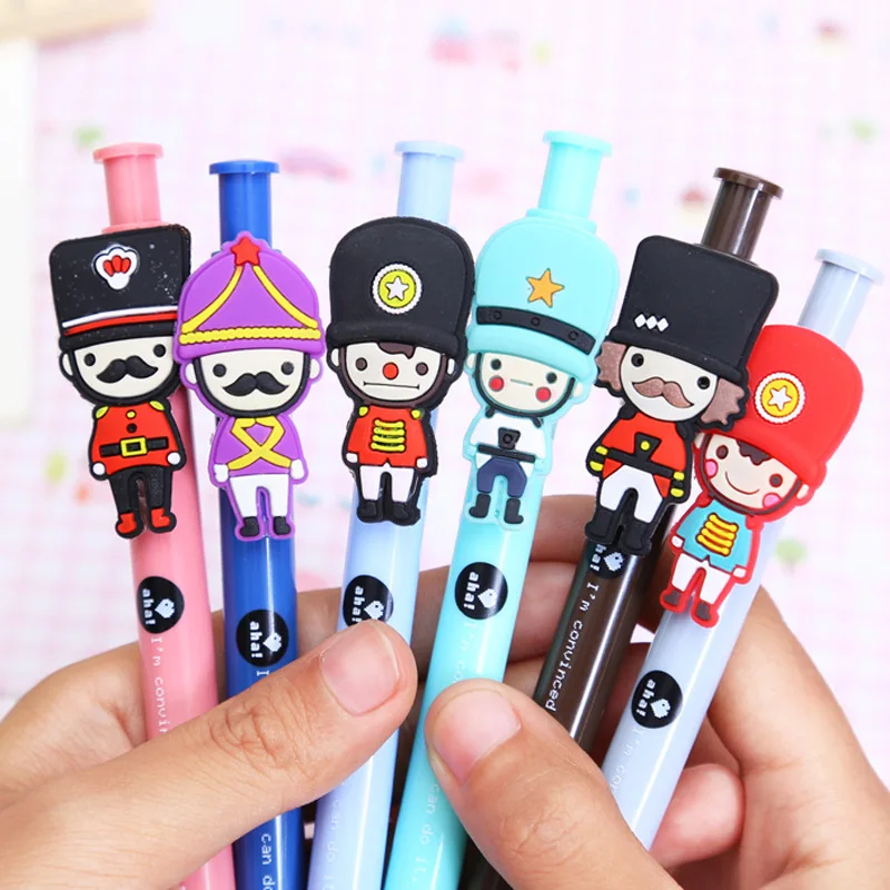 3 шт./лот ручка Англия caneta солдат материал Эсколар Kawaii canetas КАЛЕМ ручки stylo papelaria boligrafos шариковая ручка
