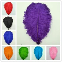 10pcs 30 35cm 12 14 cheap ostrich feathers for crafts jewelry making wedding party decor accessories wedding decoration plume