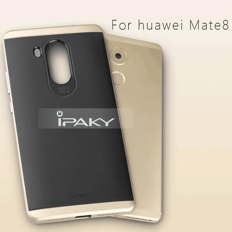 Оригинальный iPaky для Huawei Mate 8 чехол TPU + PC гибридный двойной слой задняя крышка Coque с