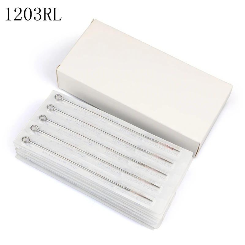 

50Pcs Professional disposable Sterilized Tattoo Needles Medical For Tattoo Machines Gun Liner Shader 3/5/7/9/11/14RL