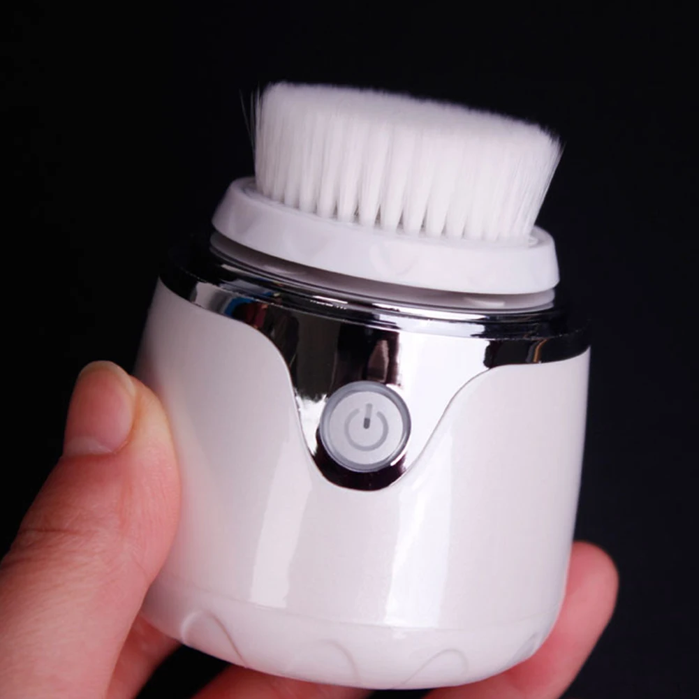 Sonic Vibration Exfoliating Wireless Facial Three Modes Waterproof Cleansing Brush Rotation Portable Egg Shape Massage Exquisite | Красота и