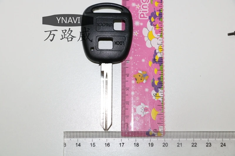 YNAVI TOY47 лезвие 2 кнопки дистанционного ключа оболочки чехол keykess Fob замена крышки