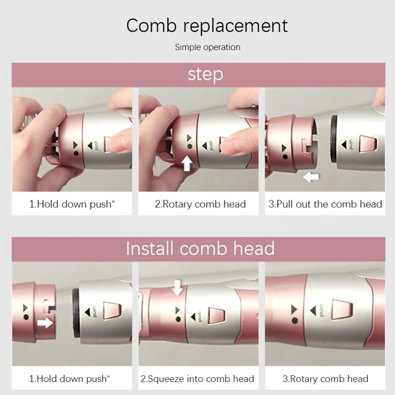 Shinon 3 In 1 Professional Curling Iron Hair Straightener Dryer Brush Roller Comb Hairdressing Styling Tool For Home Eu P | Красота и
