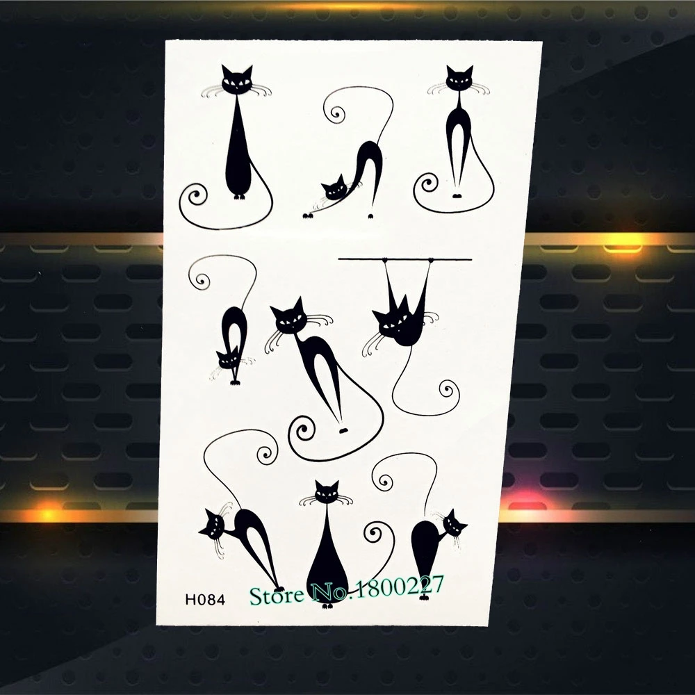 Модный временный стикер татуировки водонепроницаемый для рисунков на теле