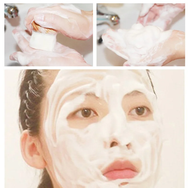 1 шт. уход за кожей лица очищающий поры щетка с деревянной ручкой для ухода