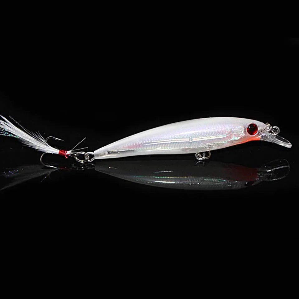 1 шт 9 см 8g Рыболовная Приманка Minnow приманки для ловли рыбы искусственная жесткая