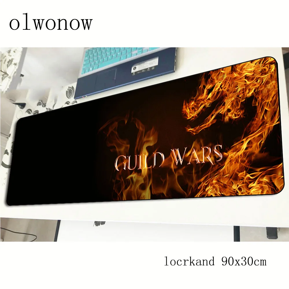 Коврик для мыши guild wars 900x300x3 мм милые коврики лучший игровой коврик геймер
