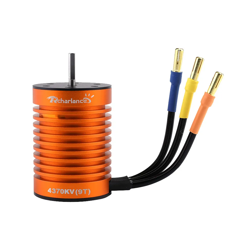 Аксессуары 9T 4370KV бесщеточный двигатель + 60A ESC Регулятор скорости Combo ME720 для 1/10 RC Car